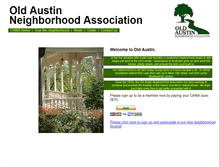 Tablet Screenshot of originalaustin.org